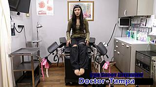 Dr Tampa's Relaxation Gyno Exam on Selena Sativa!