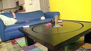 Brunette Maid Overwhelmed by Rough Homemade Daddy Cock Orgasms and Sloppy Licks