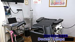 Dr Tampa's Relaxation Gyno Exam on Selena Sativa!