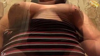 See this chubby teen ram that shampoo bottle deep inside