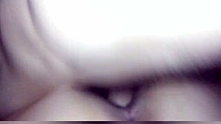 Curvy Latina Wife Moans from Creampie in Homemade POV Session