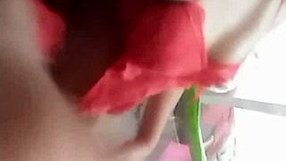 Horny Indian girlfriend craves boyfriend's touch desperately