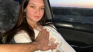 best friend's gf sucks dick in car for $10 😈 what a slut!