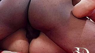 Arab Wife's Tight Pussy Gaped by Small Cock in Rough Missionary First Time