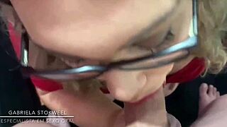 Gozada Na Cara Da Gabriela Stokweel Especialista Em Deepthroat E Oral!