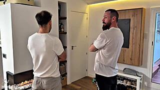 Jingle Ventura double anal huge cocks casting! 🍆🍑