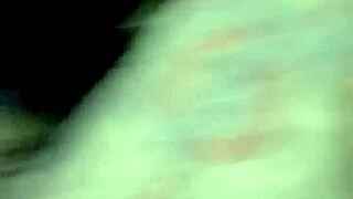 bold bbw big belly milf pussy pounded pov as husband rubs and cums