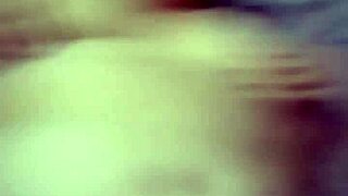 bold bbw big belly milf pussy pounded pov as husband rubs and cums