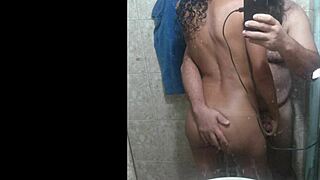 Holidays flashing hot latina ass!