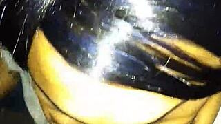 my girl's ebony best friend deepthroats big black monster cock homemade