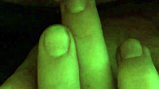 Girlfriend Clenches Dripping Shaved Pussy in Orgasm