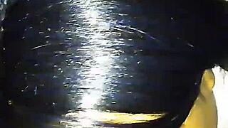 my girl's ebony best friend deepthroats big black monster cock homemade