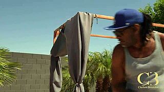 Tempting Naked Hotwife Teases Splash Without Paying Up