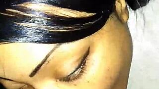 my girl's ebony best friend deepthroats big black monster cock homemade