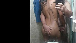 Holidays flashing hot latina ass!