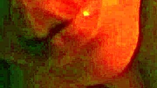 cuckold video call interrupted by stranger's rough pussy pounding