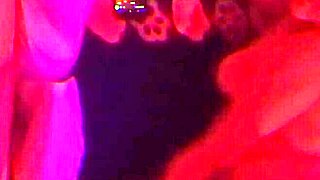 cuckold video call interrupted by stranger's rough pussy pounding