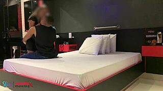 brazilian cougar housewife in lingerie cuckolds her old hubby with young black bull watching helplessly