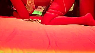 Sailor Girl Bent Over Takes Interracial Creampie Doggystyle in Lingerie