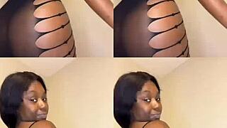 Darkchocolatebarbie's Huge Ebony Ass Shaking Tease Compilation Vol 2