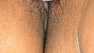 Latina milf housewife decides panties on or off before close-up wet pussy creampie finish