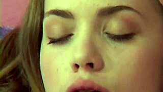 Little april 18 plus solo fingers tight shaved pussy while stripping teasing