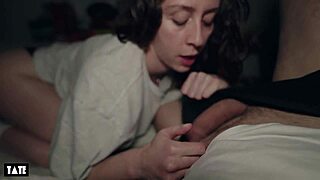 college slut roommate teases then slurps huge cock balls deep in dorm during spring break photoshoot blowjob frenzy