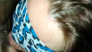 Girlfriend Gagging on Sloppy Deepthroat Cock