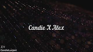candie teases alex: wanna fuck me silly all over alicante tonight?