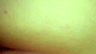 Watch this fat BBW wife get pounded doggy style from her hubby's rough POV angle!