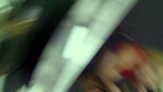 bitch spreads tight pussy for real cock pounding