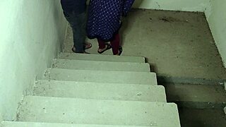 did stepbrother really pound his big stepsis right on those stairs?