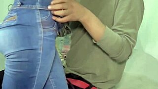 big titted teen student rides homemade cowgirl, her first naked video ever?