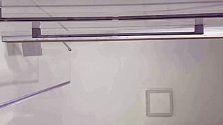 hot milf bathroom no bra drops panties flashes pussy n ass 😈💦