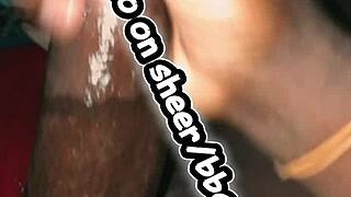 want to see this bbc stud beat his fat midnight cock?