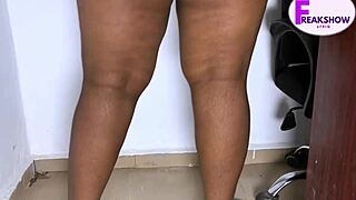 big ass ebony maid caught riding boss stepson's monster cock wanna watch?