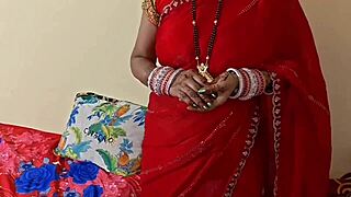 beautiful village bhabhi you ready for first time sex with sasur in bedroom?