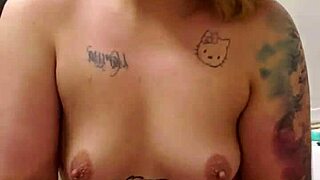 Blonde Milf Fucks Huge Dildo Till Pussy Squirts Monster Toy Action