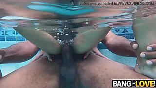 i crave clara trinity's petite asian body underwater in cowgirl and deepthroat