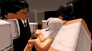 Friday office fling with girlfriend and friend turns taboo