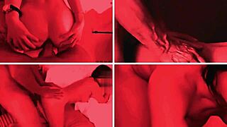 Chariya Begs for Four Anal Rounds in Red Room!