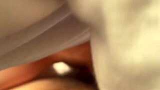 Married Girlfriend's Amazing Outdoor Blowjob Petite Japanese Bride Tent Sex