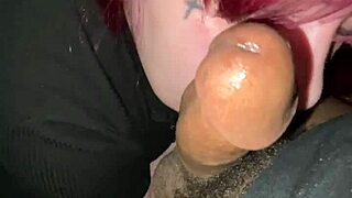 whoa this emo bbw chugs bbc deepthroat with sloppy cumshots 😩💦