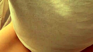 Married Girlfriend's Amazing Outdoor Blowjob Petite Japanese Bride Tent Sex