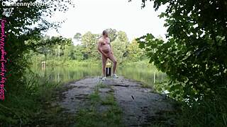 Part 4 Outdoor Nylon Posing Fun Mittellandkanal Pier