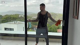 skinny blonde wife chokes on black cocks at wild interracial swinger gangbang party first time