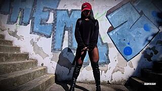 hey boyfriend, watch this sneaky latina deepthroat and fuck surprise