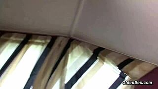 GERMAN HOUSEWIFE IN PANTYHOSE VIBRATES SHAVED PUSSY TO ORGASM SOLO!