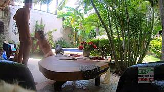 skinny mexican flaca films first amateur porn riding neighbor's huge cock humiliating cuckold hubby