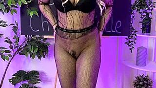 uhm i meant fishnets over nylons in club but damn these curves n heels got me...